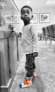 Picture of a Boy with Prosthetic Leg | Lawall Prosthetic & Orthotic Services